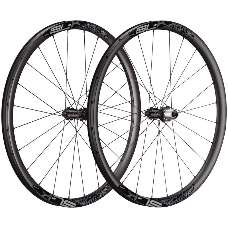 FSA SL-K AGX i25 Wheelset 29″ Diameter 24/24H Spoke Count Thru Axle 12mm Disc Brake Center Lock Rotor Mount Shimano HG 11-Speed  Carb