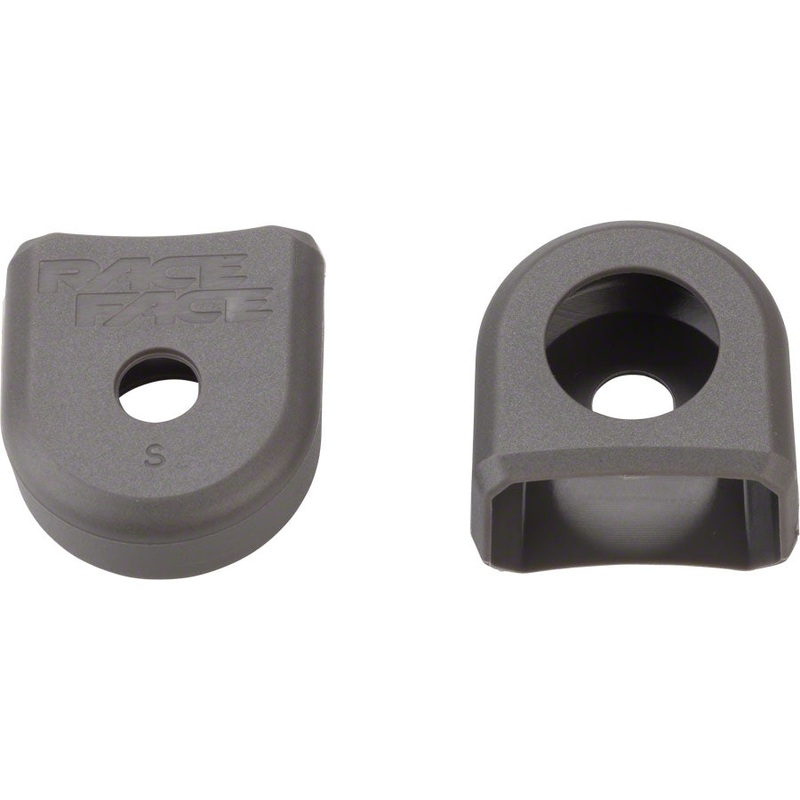 Race Face Small Crank Boots, 2-Pack Gray