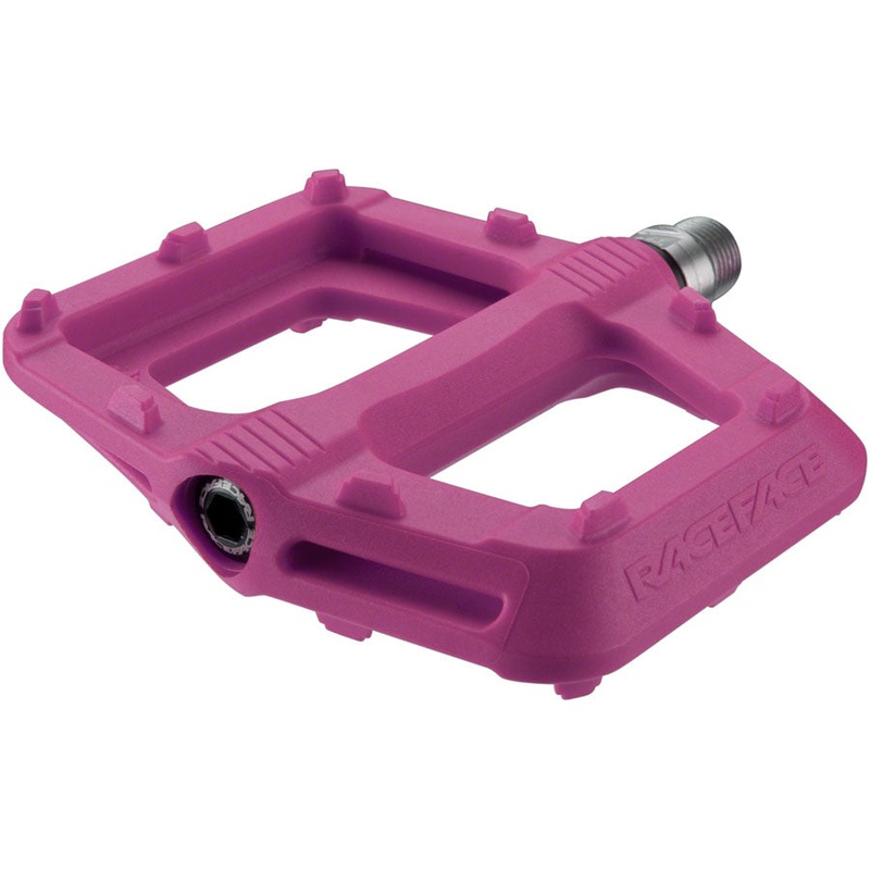 RaceFace Ride Pedals – Platform, Composite, 9/16″, Magenta