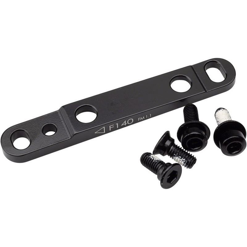 Tektro Disc Brake Adaptor – Front Flat Mount, Compatible with 140/160mm Rotor