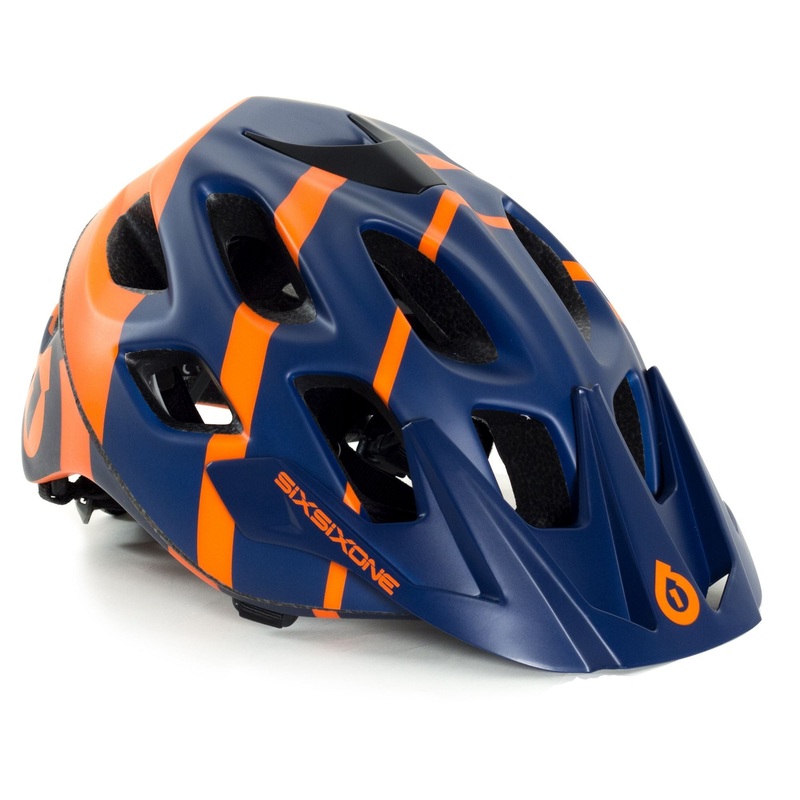 661 Recon Stryker MTB Helmet – Navy-Orange Navy – Orange Large/X-Large