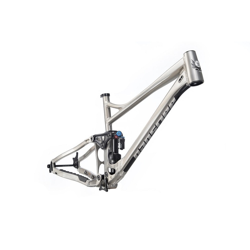 Banshee Titan V3.2 Frameset, Tint Raw With Charcoal Decals, FOX Float X2 Performance Shock, Headset Medium