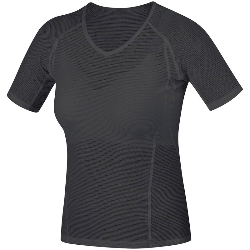 Gorewear Base Layer Shirt – Black, Women’s, Medium