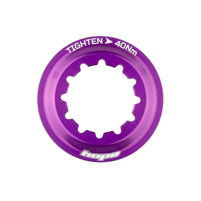 Hope Center Lock Disc Lockring – Purple Purple