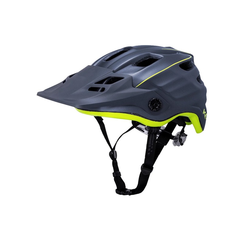 Kali Protectives Maya 2.0 Revolt MTB Helmet – Matt Titanium-Flo Yellow – 2019 Matt Titanium – Flo Yellow Large/X-Large