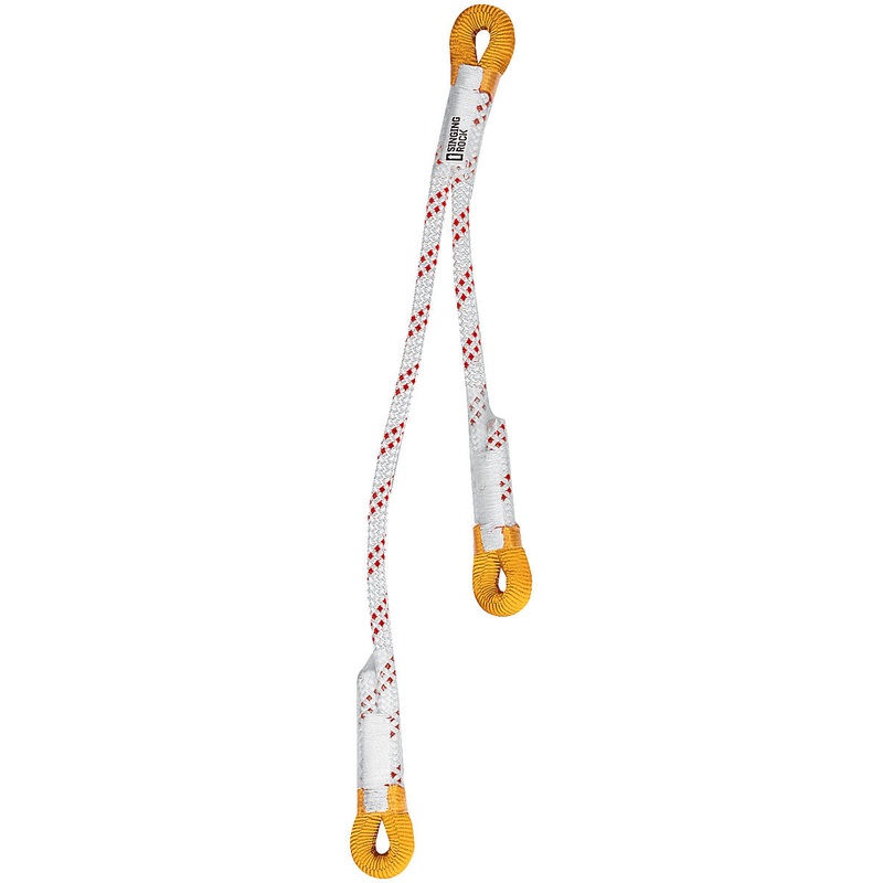 Singing Rock Static Rope Lanyards & Slings Set  V-Design Safety Connectors for Climbing, Industrial, & Work at Height 45CM 17IN