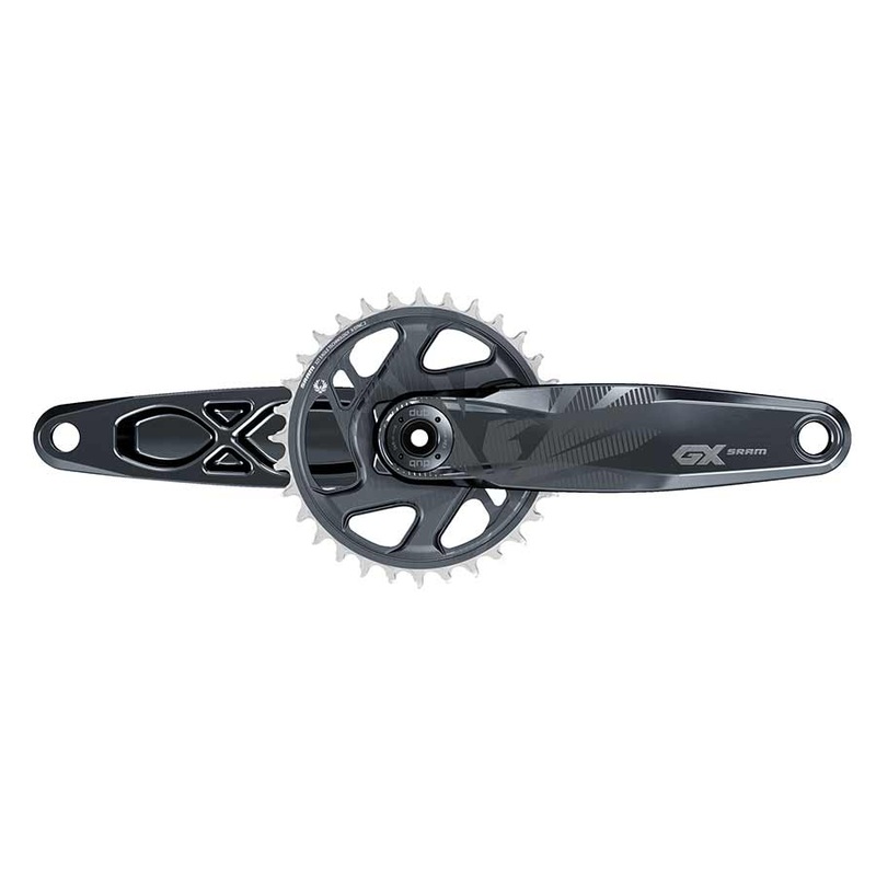 SRAM GX Eagle SuperBoost+ Crankset – 165mm 12-Speed 32t Direct Mount DUB Spindle Interface Lunar 56.5mm Chainline