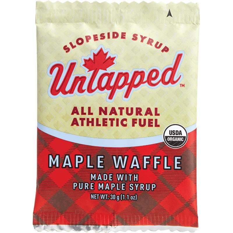 Untapped Organic Maple Waffles: Energize with Pure Maple Goodness! Pack of  16