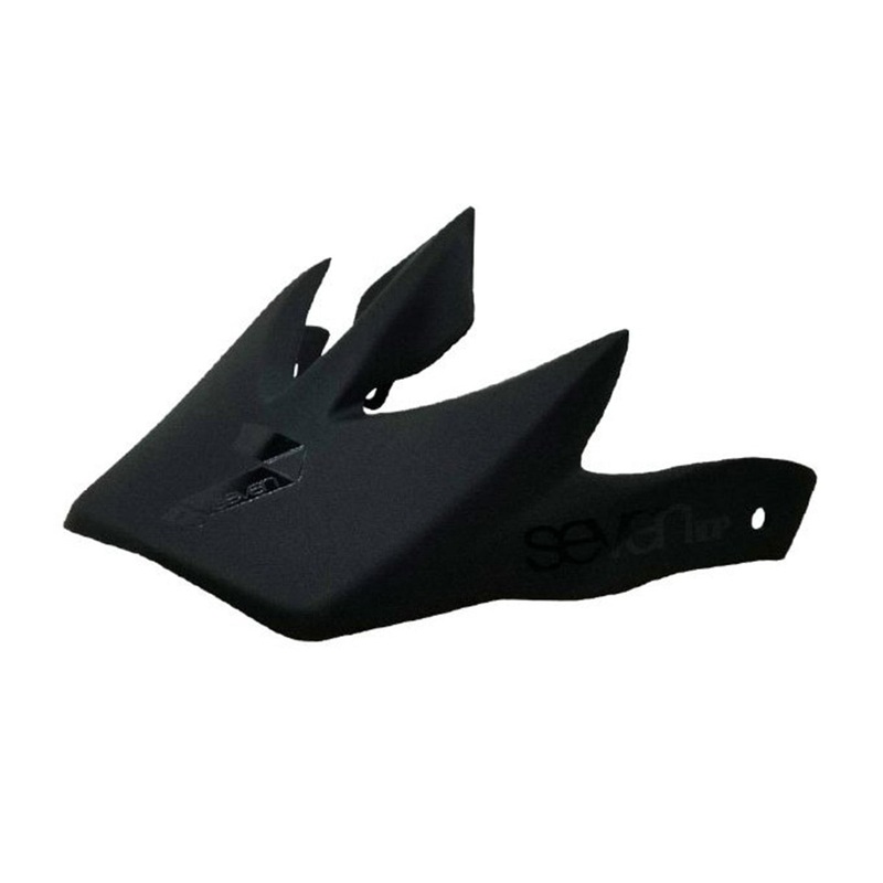 7 iDP M1 Helmet Visor – Matt Black-Gloss Black Matt Black – Gloss Black