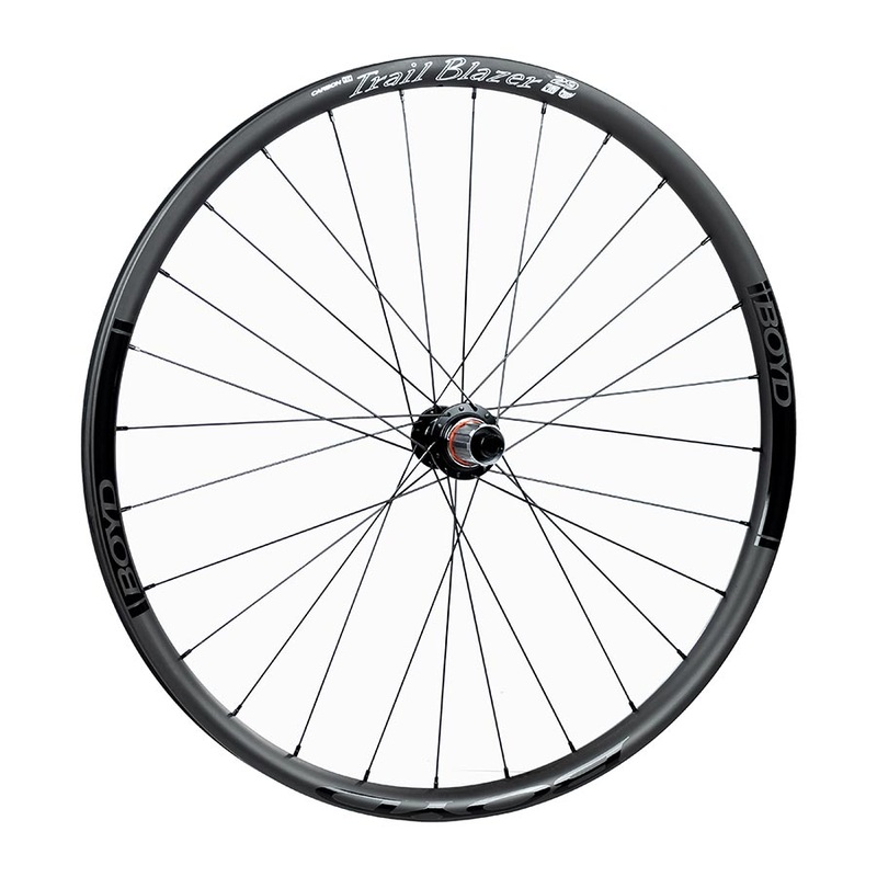 Boyd Cycling Trailblazer Carbon Mountain Bike Wheelset | 29” XC Rear Wheel, 26mm Internal Width, Shimano/SRAM Micro Spline & HG 11, Tubeless Ready Shimano HG 11