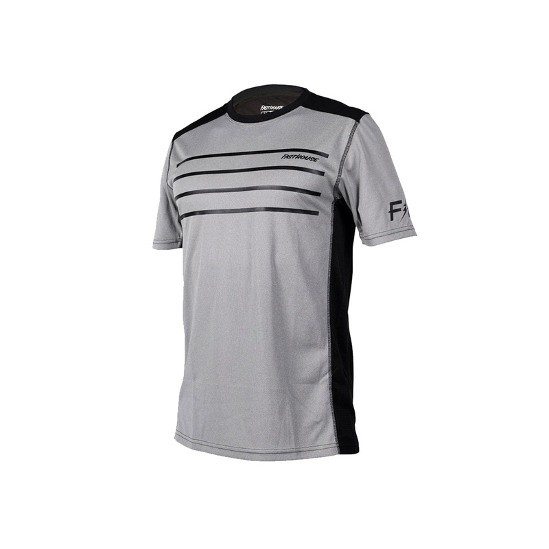 Fasthouse Classic Cartel Short Sleeve MTB Jersey – Heather Gray Heather Gray Small