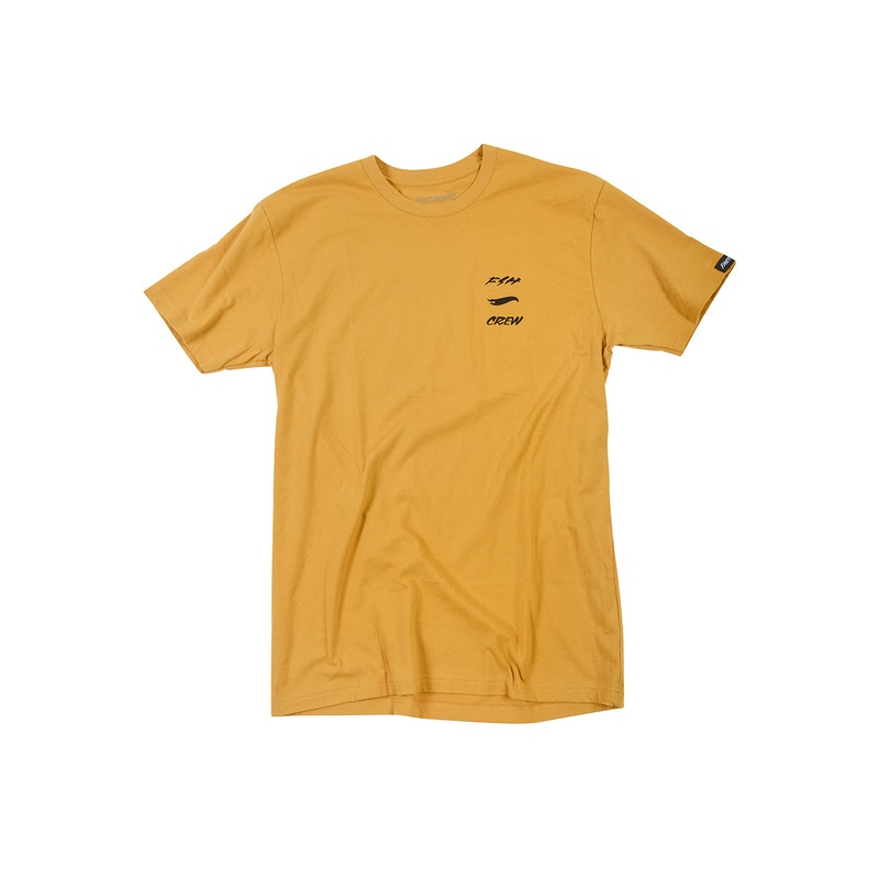 Fasthouse Major Hot Wheels Tee – Youth – Vintage Gold Vintage Gold X-Small