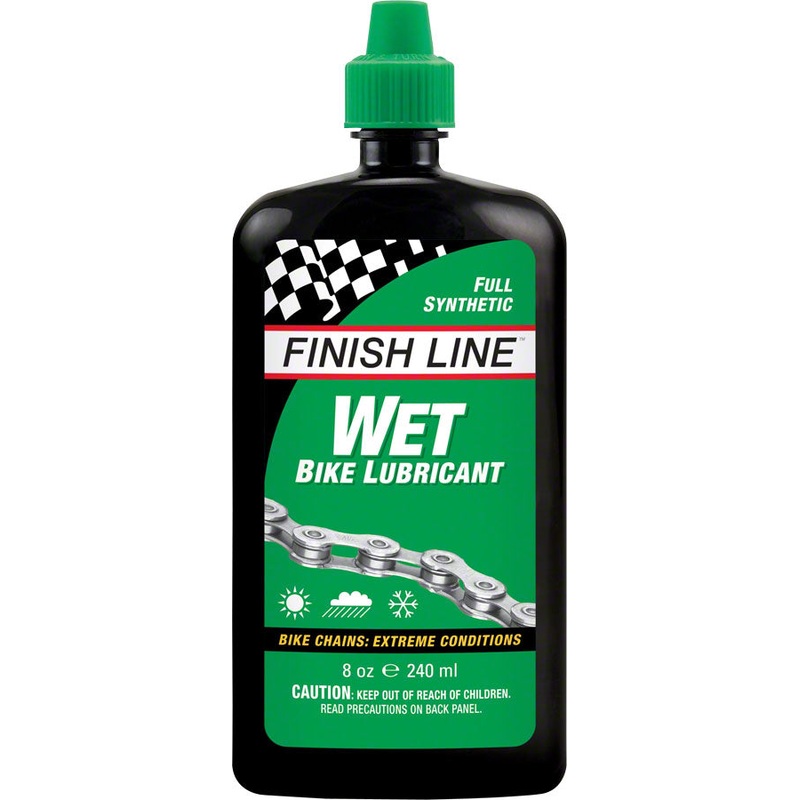 Finish Line WET Bike Chain Lube – 8oz, Drip