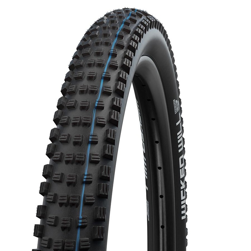 Schwalbe Wicked Will Mountain Tire 27.5″x2.60 Wire Tubeless Ready Addix Speedgrip Super Trail TL Easy Black