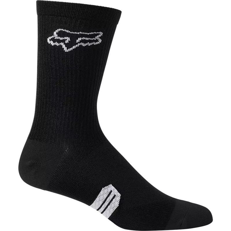 Fox Racing 6″ Ranger Sock – Black Black Small/Medium