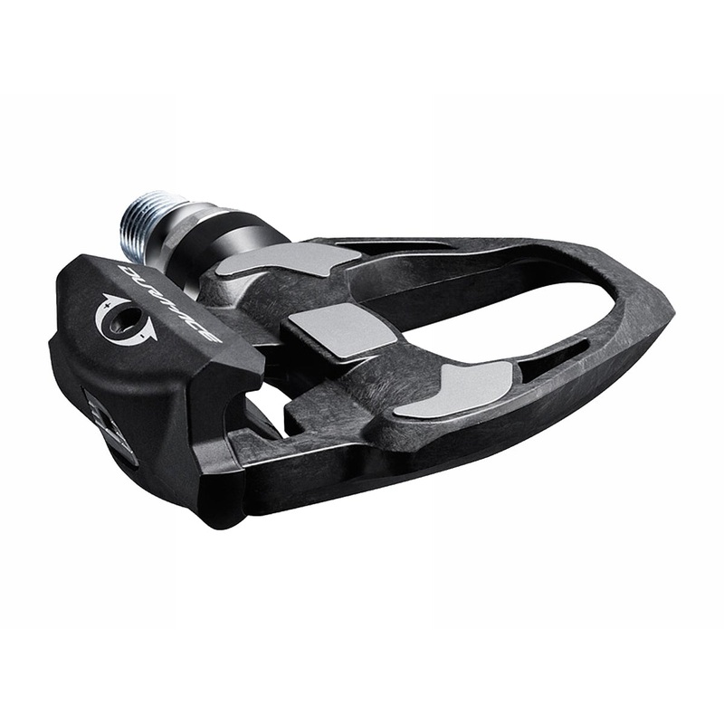 Shimano Dura-Ace R9100 SPD-SL Pedals – Black Black Long