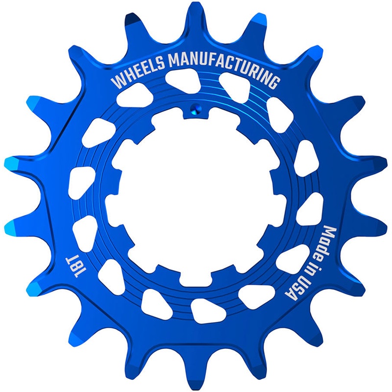 Wheels Manufacturing SOLO HG Cog – 18t, Fits SOLO-HG Kits, Blue
