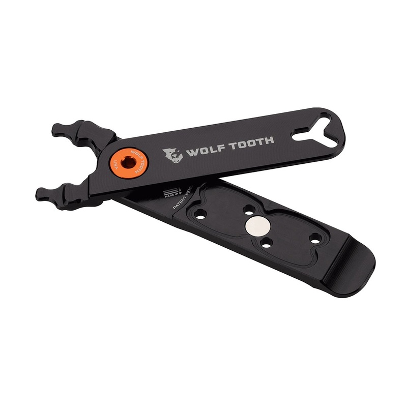 Wolf Tooth Components Combo Masterlink Pliers – Black-Orange Black – Orange