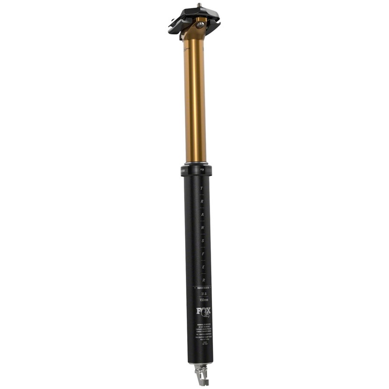 FOX Transfer Factory Dropper Seatpost – 34.9 mm 120 mm Internal Routing Kashima Coat