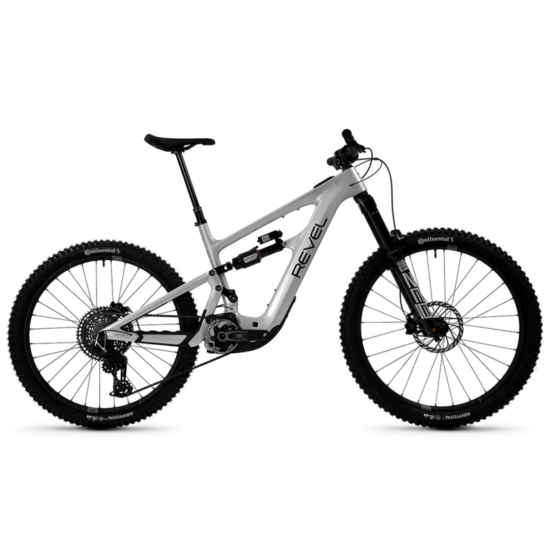 Revel ReRun Complete E-Bike w/ Summit SRAM Eagle X0 T-Type Kit, White Small