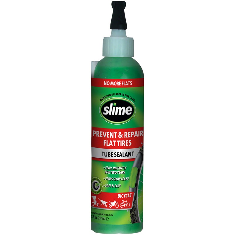 Slime Sealant 8oz Tire sealant Seals punctures up to 1/8″ Stops Slow Leaks