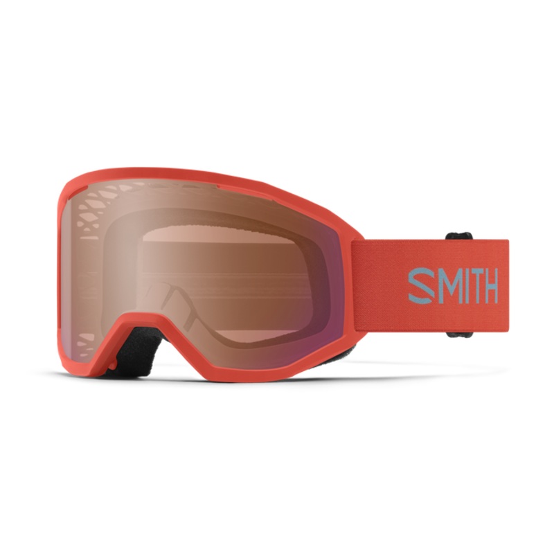 Smith Loam MTB Goggle – Poppy Poppy Contrast Rose Flash Lens & Clear Lens