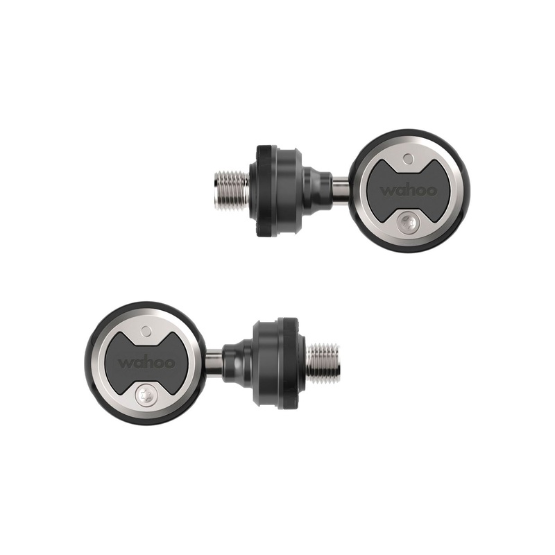 Wahoo Fitness Power Zero Single-Sided Power Pedals – Dual Sided Clipless Composite 9/16″ BLK Pair Single-Sensing Speedplay