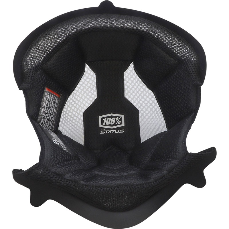 100% Status Crown Liner – 10mm – Black – 2022 Black Medium