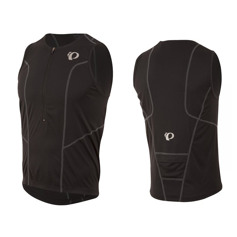Pearl Izumi Select Pursuit Tri Sleeveless Jersey – Black Black X-Small