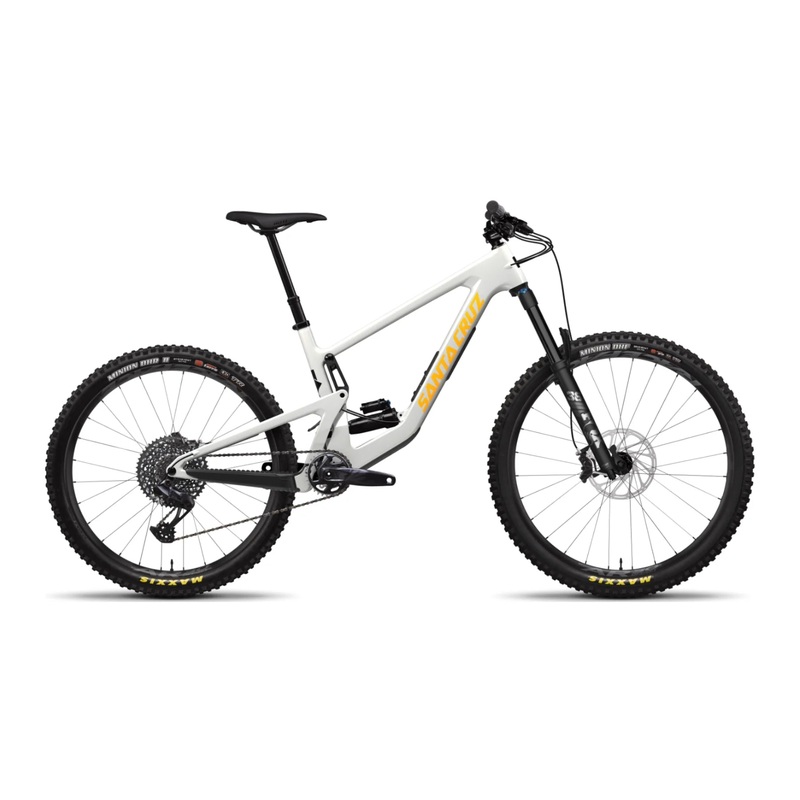 Santa Cruz Bronson Carbon 27.5 – S Kit – Gloss Chalk White – 2024 Gloss Chalk White X-Small