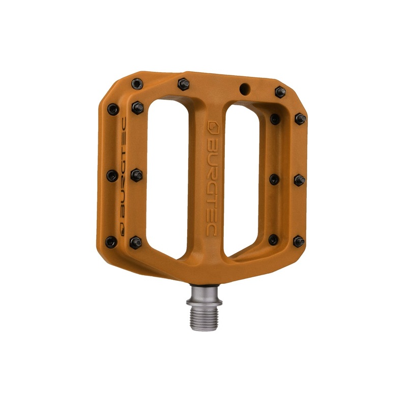 Burgtec MK4 Composite Flat Pedals – Kash Bronze Kash Bronze