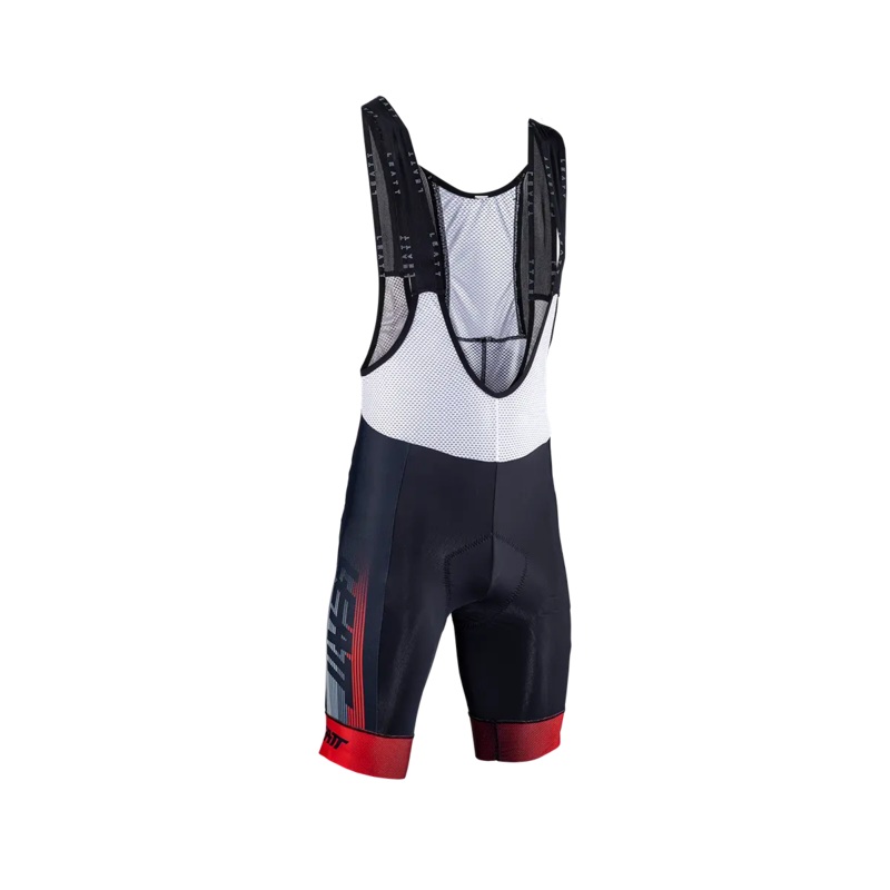 Leatt Endurance 6.0 MTB Bib – Black-Red – 2024 Black – Red X-Small