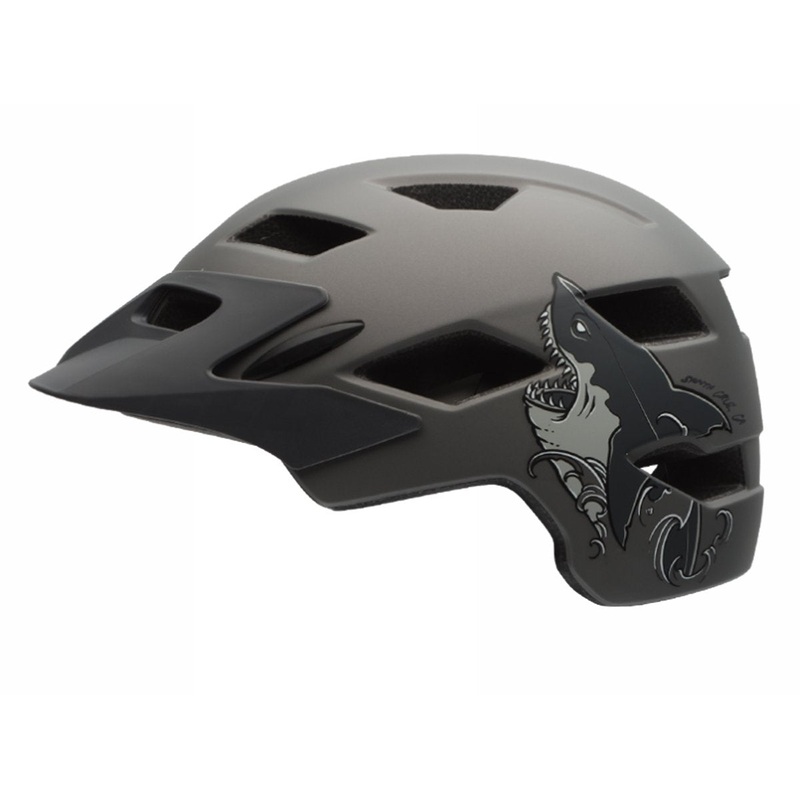 Bell Sidetrack Child Helmet – Matt Titanium Shark Matt Titanium Shark One Size