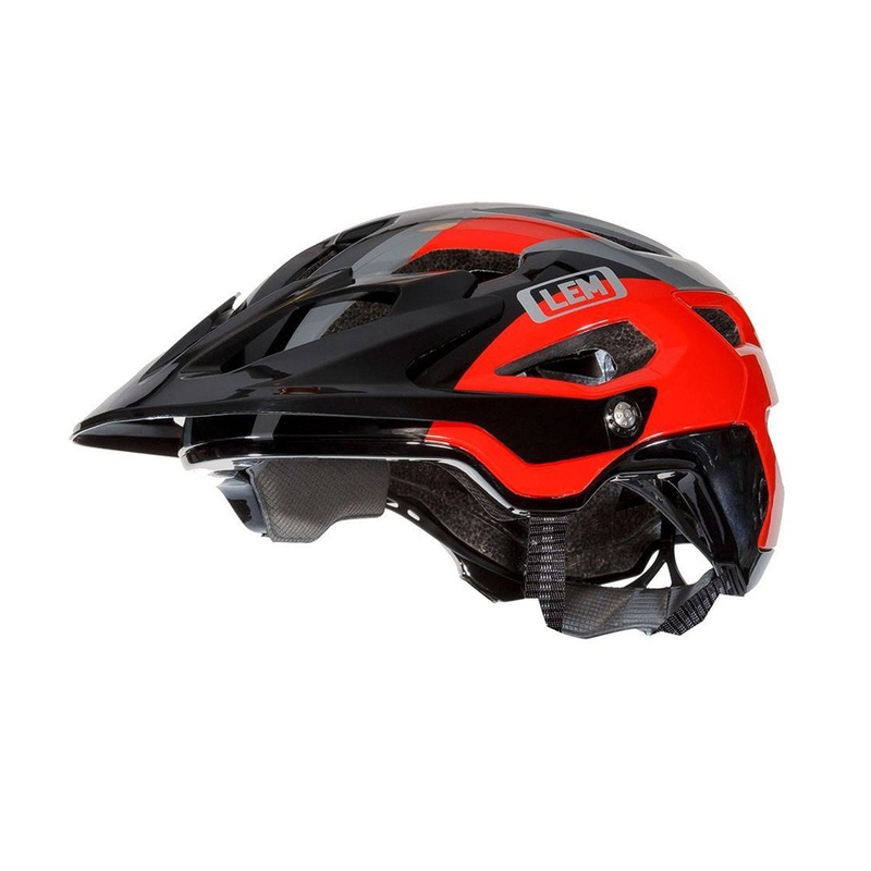 LEM Flow MTB Helmet  – Red Red Small