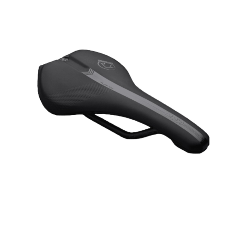 Pro Turnix Team Saddle – Black Black 132mm – Closed