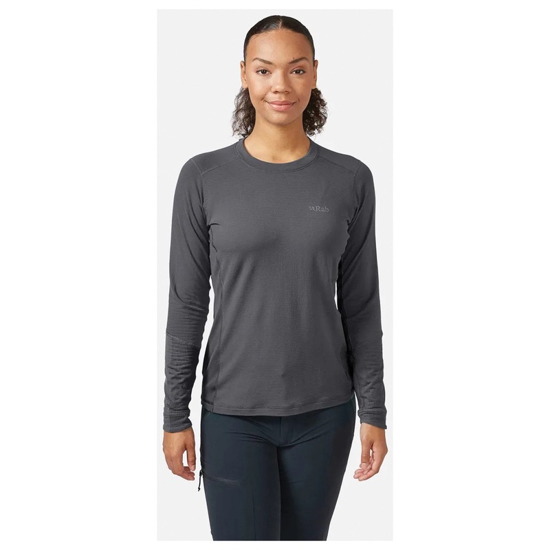 Rab Conduit Crew Women’s Beluga Small – Lightweight and Versatile Outdoor Top