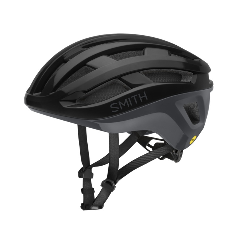 Smith Persist MIPS Road Helmet – Black-Cement Black – Cement Small