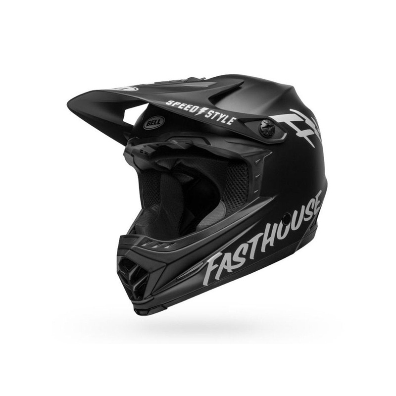 Bell Full-9 Fusion MIPS Full Face Helmet – Matt Black-White Matt Black – White X-Small