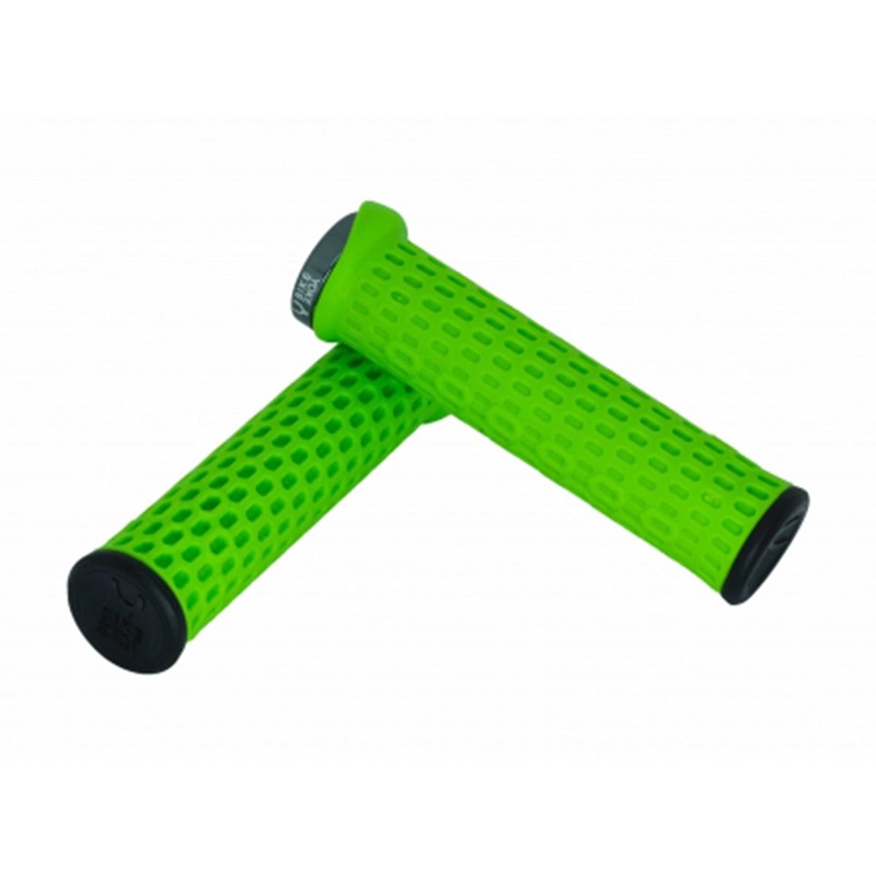 Bike Yoke Grippy Lock On Grips – Lime Lime