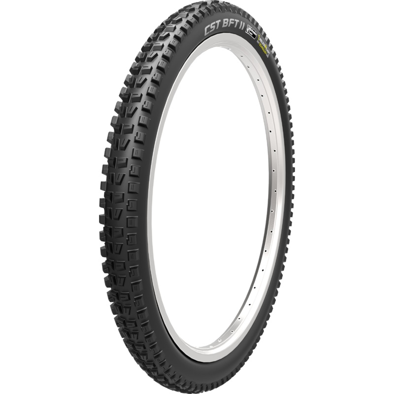 CST Tires BFT II 29″ Folding MTB Tire Black 2.4″ Dual Compound – 60tpi