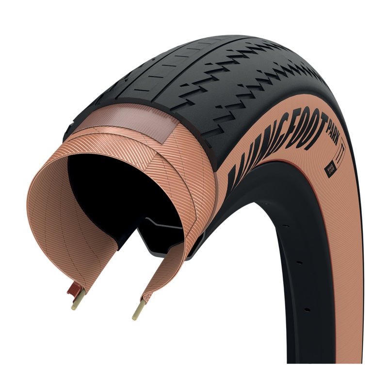 Goodyear Wingfoot Park 26″ Folding MTB Tire – Transparent Transparent 2.2″