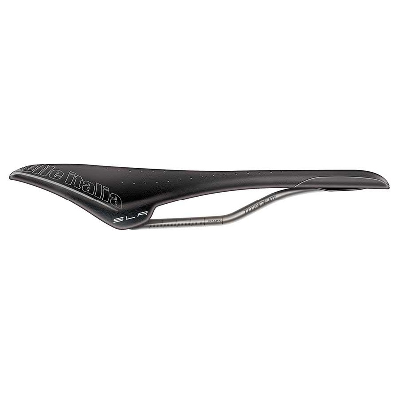 Selle Italia SLR SuperFlow L Saddle L3 Ti 316 Rail – Black