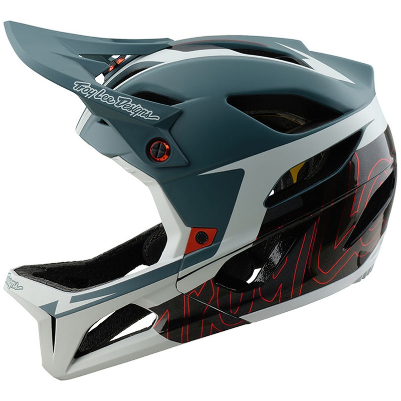 Troy Lee Designs Stage Helmet   Neauwave Smoke, X-Large/2X-Large