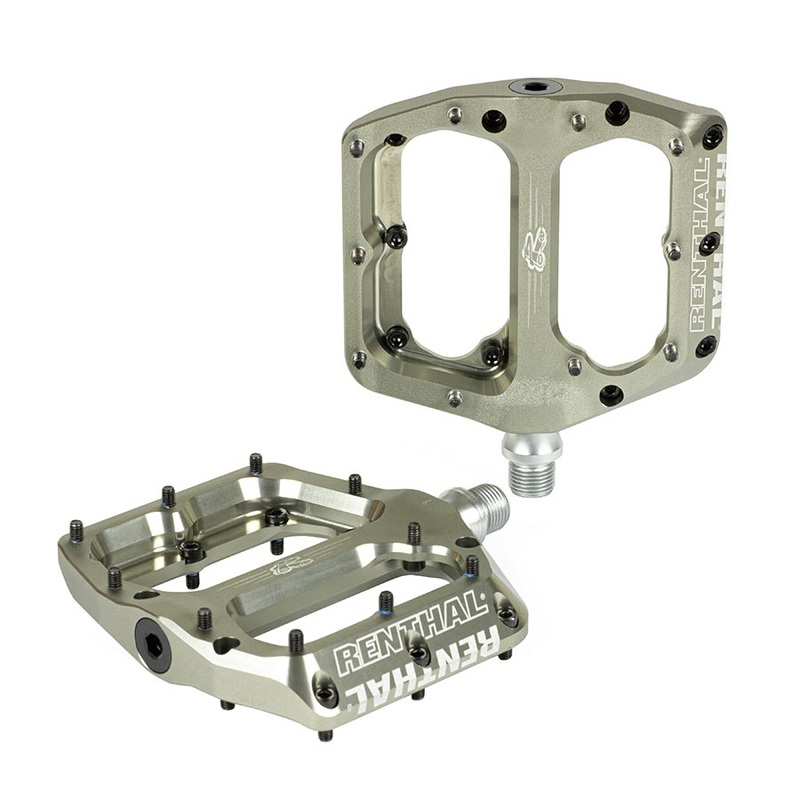 Renthal Revo-F Pedals – Platform 9/16″ Gold 100 x 104mm