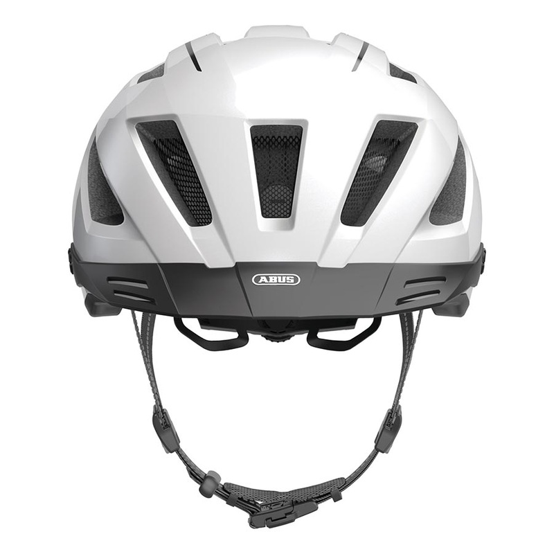 Road Bike Helmet Abus Pedelec 2.0 L 56 – 62cm, Pearl White