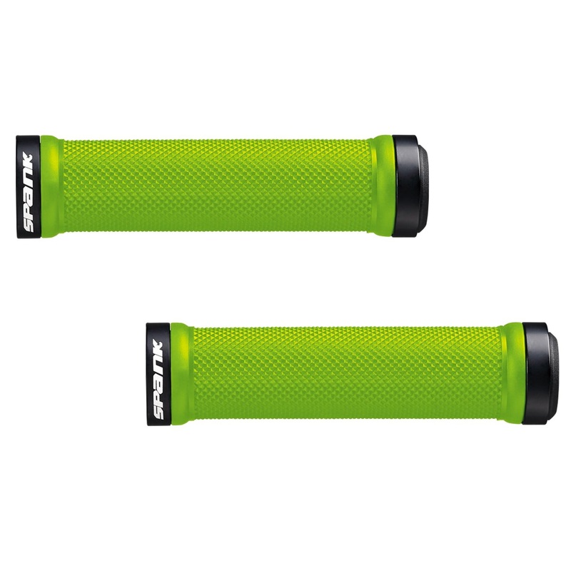 Spank Spoon Grips – Green Green