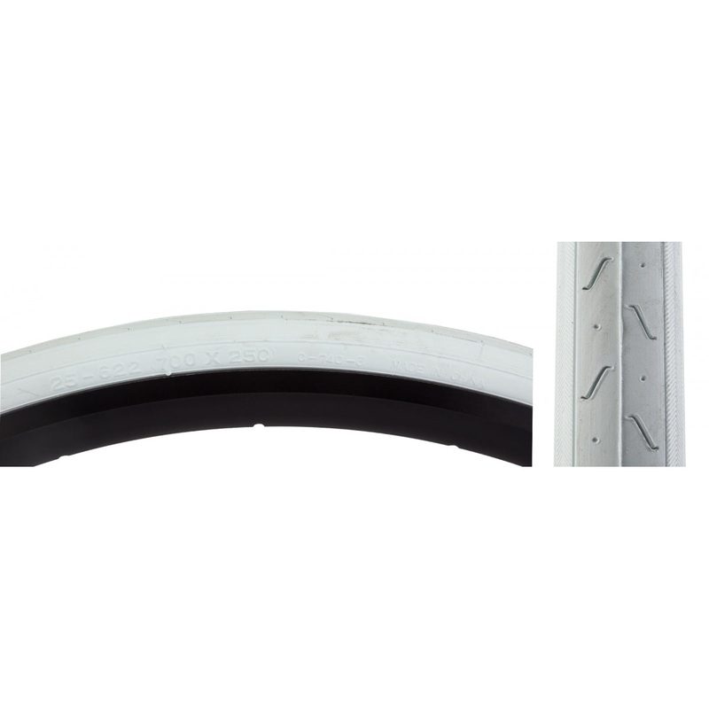 Sunlite Super HP CST740 700×25 Clincher Wire TPI 100 Wh/Wht Reflective Road Tire