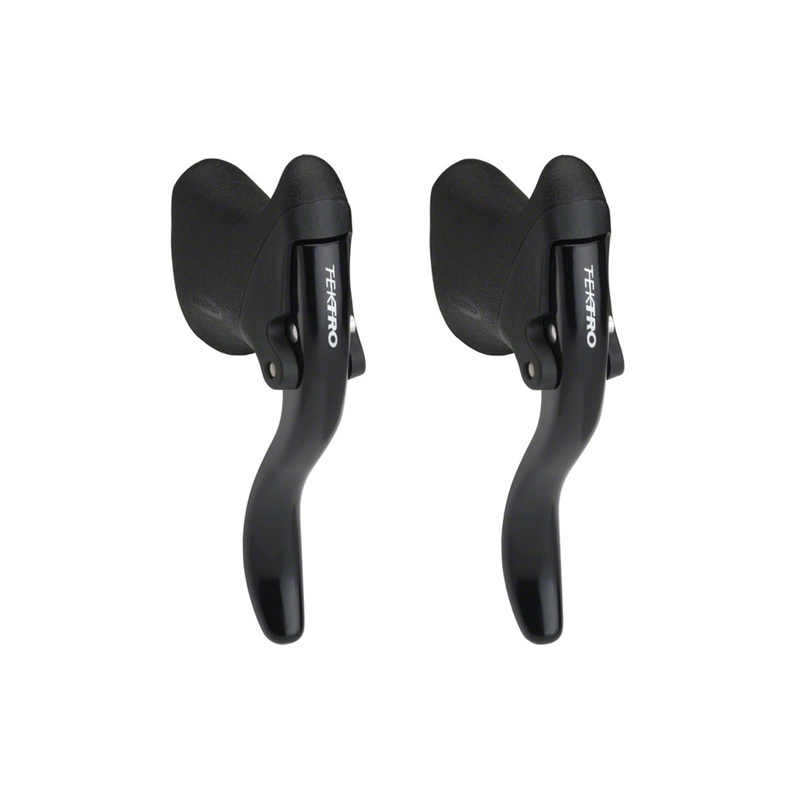 Tektro RL520 Ergo Brake Lever Set – Linear Pull – Black Black – Black Pair