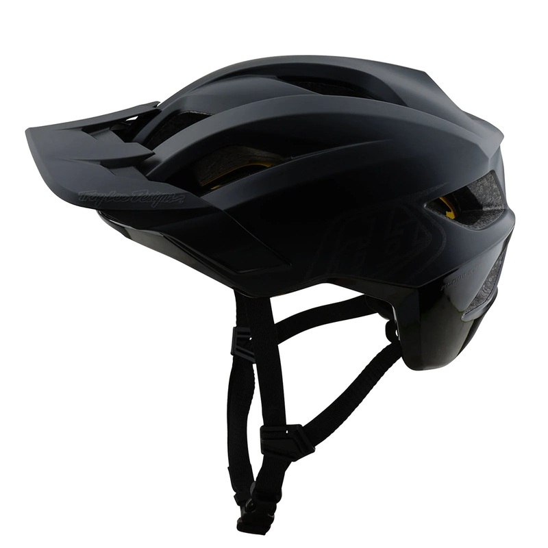 Troy Lee Designs Flowline MTB Helmet – Point – Black-Charcoal Black – Charcoal X-Small/Small