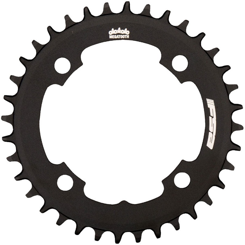 Full Speed Ahead Megatooth Chainring 36T 104 BCD 4-Bolt 1×10/11-Spd Aluminum